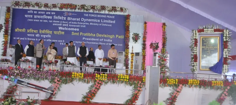 President of India lays foundation stone for BDL’s new manufacturing unit