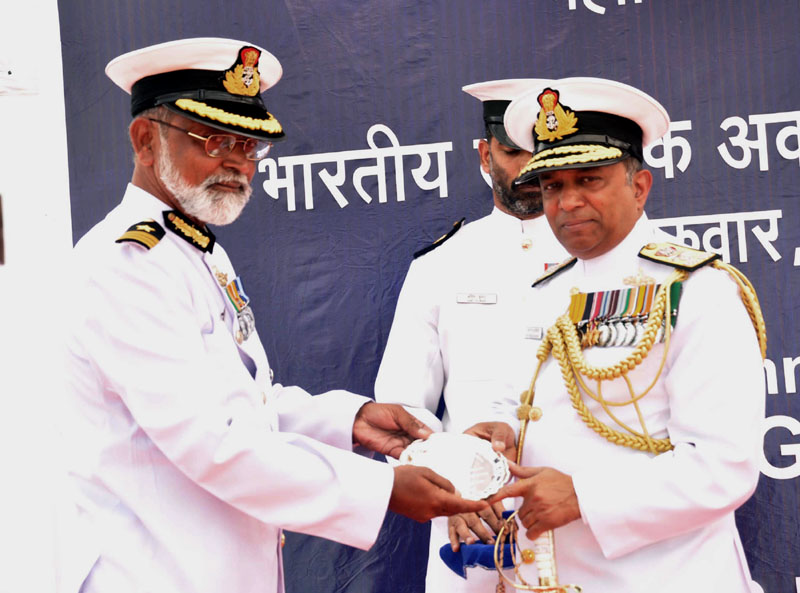The Director General, Indian Coast Guard, Vice Admiral M.P. Muralidharan..