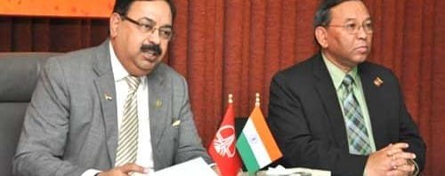 Sudhir Vasudeva, CMD, ONGC,   chaired the inaugural meeting held in ONGC office at New Delhi..