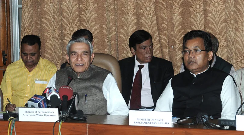 Union Minister of Parliamentary Affairs & Water Resources..