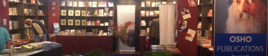 "OSHO"  stall a real retreat for book lovers seeking NIRVANA at the ongoing World Book Fair at pragati
