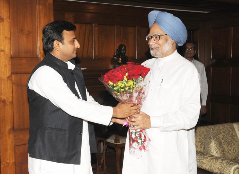 The Chief Minister of Uttar Pradesh, Shri Akhilesh Yadav calling on..