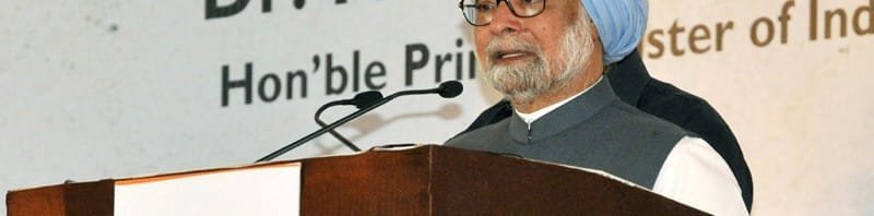 The Prime Minister, Dr. Manmohan Singh addressing after....