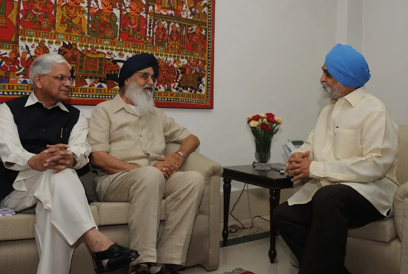 The Chief Minister of Punjab, Shri Parkash Singh Badal…