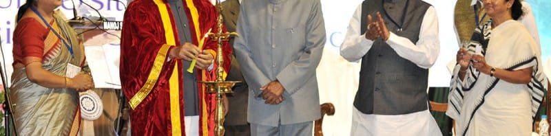 The Prime Minister Dr. Manmohan Singh lighting the lamp at the Centenary....