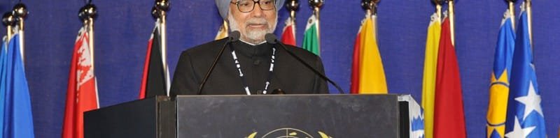 The Prime Minister, Dr. Manmohan Singh delivering Statement at the...
