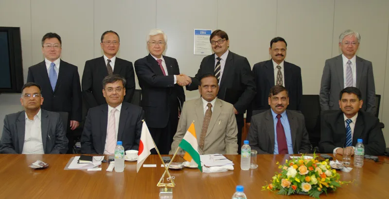 The Chairman of SAIL, Shri C.S. Verma and the President & CEO, Kobe…