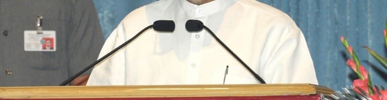 The Prime Minister, Dr. Manmohan Singh delivering the inaugural address..