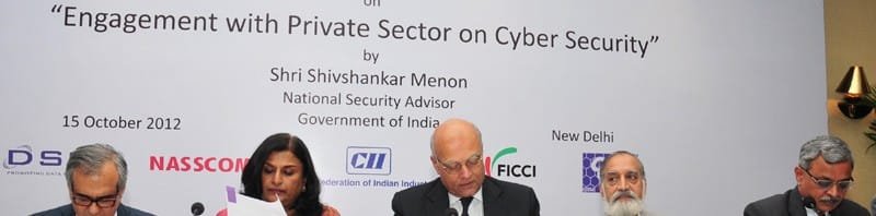 The National Security Advisor, Shri Shivshankar Menon delivering the key note...