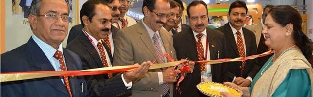 Punjab National Bank putup the its stall in Indiia International Trade Fair 2013