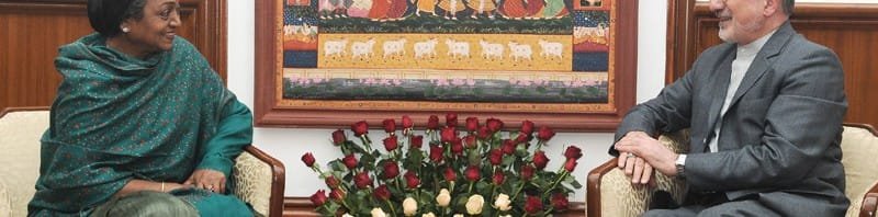 The Ambassador of the Islamic Republic of Iran, Mr. Glolamreza Ansari...