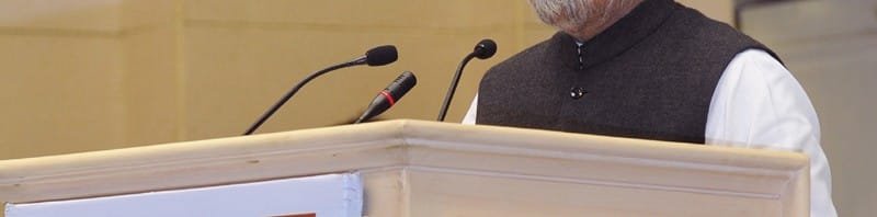 The Prime Minister, Dr. Manmohan Singh addressing at the...