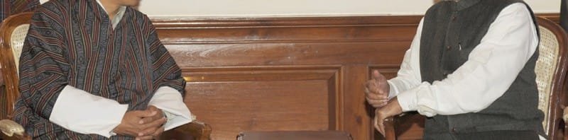 The Prime Minister of Bhutan, Mr. Lyonchhen Jigmi Y. Thinley...