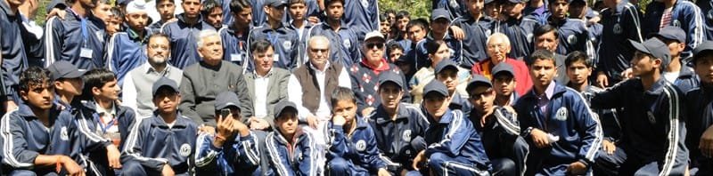 A group of 200 youths from J&K who are on visit to the country...