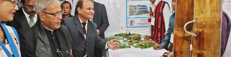 The President, Shri Pranab Mukherjee inaugurated the Grassroots Innovation Exhibition...