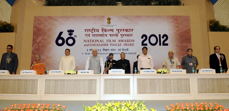 The President, Shri Pranab Mukherjee at the 60th National Film Awards function, in New Delhi