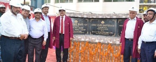 C. S. Verma, CMD, Steel Authority of India Ltd. inaugurated the state-of-the-art Coke Ovens...