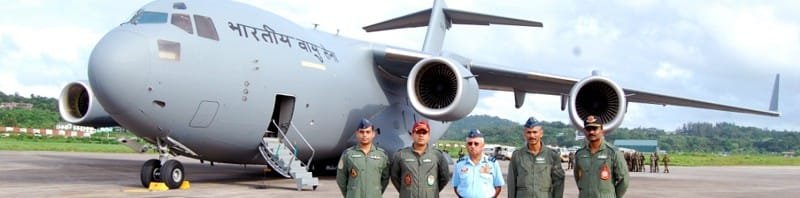 IAF’s latest acquisition C-17 Globemaster-III made its maiden flight to the...