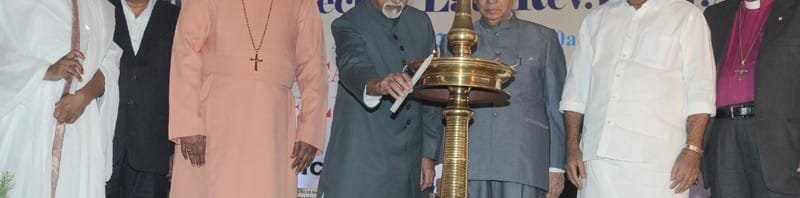 The Vice President, Shri Mohd. Hamid Ansari lighting the lamp at the...