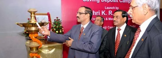 K R KAMATH,CMD, PNB INAUGRATES THE LAUNCH OF PNB SAVINGS DEPOSIT CAMPAIGN