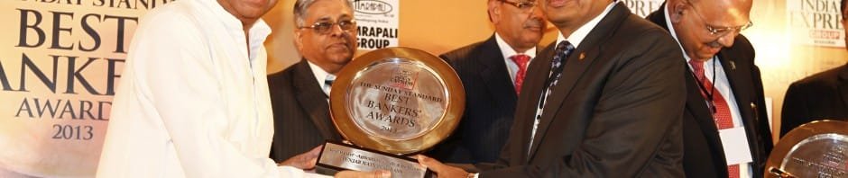 Punjab National Bank conferred with the “India’s Best Bankers award” by The Sunday Standard