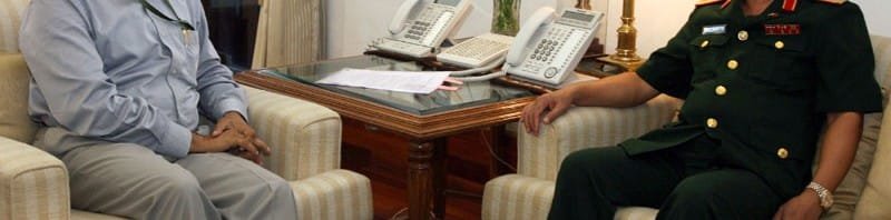 The Vice Minister of National Defence & Chief of General Staff of Vietnam,...