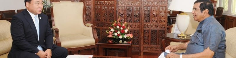 The Senior Vice Minister of Land, Infrastructure, Transport and Tourism, Japan,...