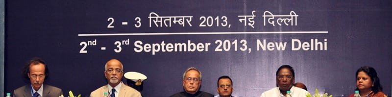 The President, Shri Pranab Mukherjee at the inauguration of the 8th Annual Convention of...