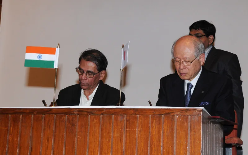 The Secretary, DST, Dr. T. Ramasami and Prof. NOYORI Ryoji, Nobel Laureate…