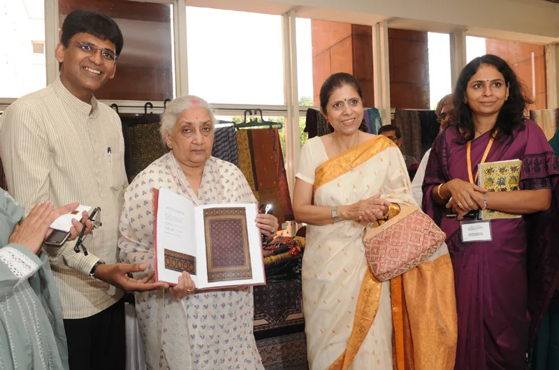 The Union Minister for Culture, Smt. Chandresh Kumari Katoch releasing the ‘Resurgence…