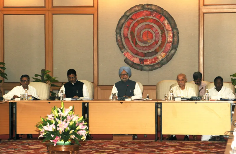 The Prime Minister, Dr. Manmohan Singh chairing the fifth meeting of the NDMA…