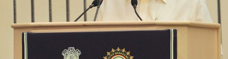 The Union Home Minister, Shri Sushilkumar Shinde addressing at the 9th Formation Day of...