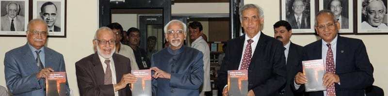 The Vice President, Shri Mohd. Hamid Ansari releasing the Special Publication on...