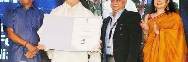 Chzechoslovakian Director Jiri Menzel presented with the life time achievement award by...