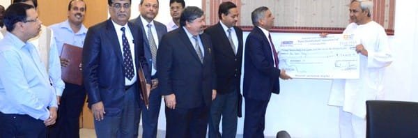 REC Contributes Rs. 1 Crore to CM Relief fund, Odisha