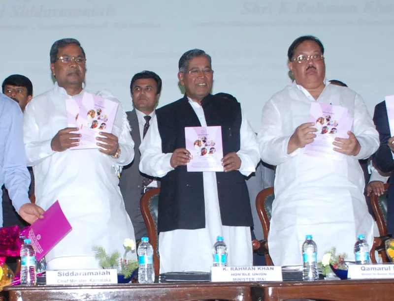 The Union Minister for Minority Affairs, Shri K. Rahman Khan and the…