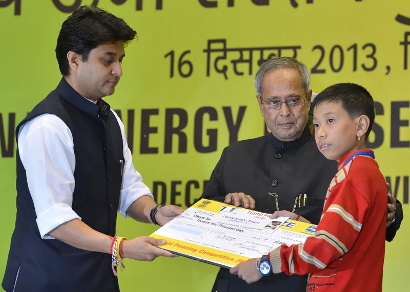 The President, Shri Pranab Mukherjee presented the National Painting…