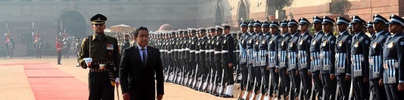 The President of the Republic of Maldives, Mr. Abdulla Yameen Abdul Gayoom...