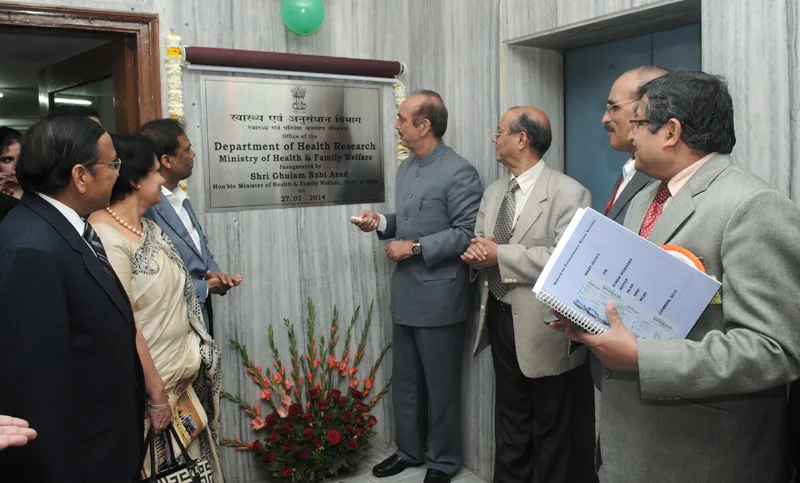 The Union Minister for Health and Family Welfare, Shri Ghulam Nabi Azad…