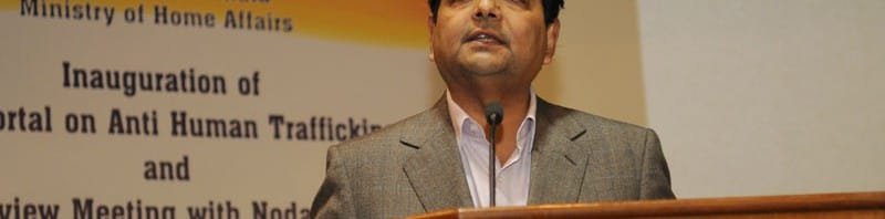 The Minister of State for Home, Shri R.P.N. Singh addressing at the launch...