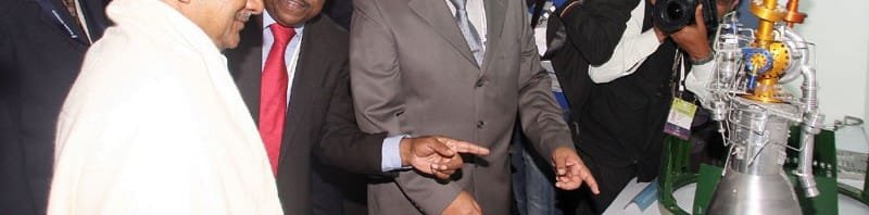 The Defence Minister, Shri A. K. Antony going round the BrahMos Aerospace...