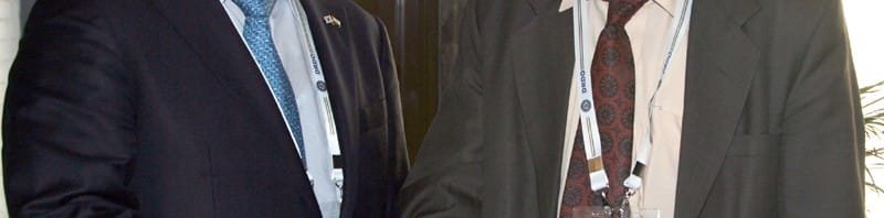 The Deputy Minister of Defence, Korea, Mr. Lee Young calls on the Secretary...