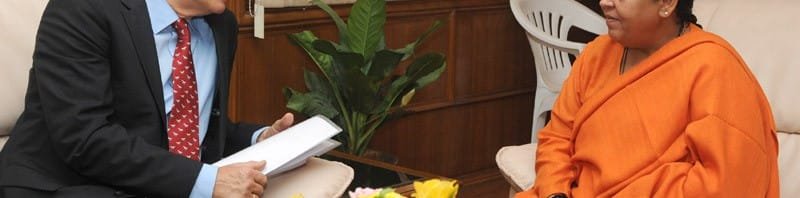 The Ambassador of the Netherlands in India, Mr. Fransje Just-vander Kemp...