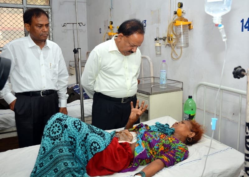 The Union Minister for Health and Family Welfare, Dr. Harsh Vardhan…