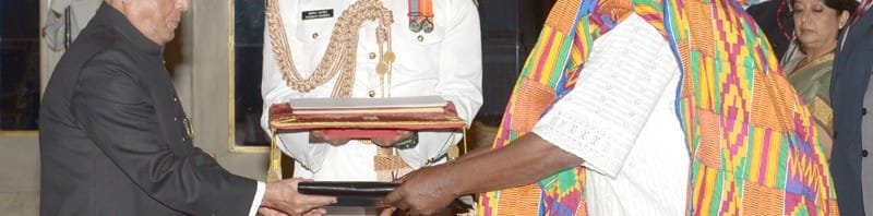 The High Commissioner-designate of Ghana, Mr. Samuel Panyin Yalley ..