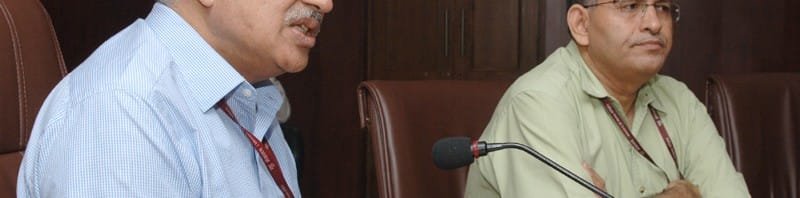 The Secretary, Ministry of Earth Sciences, Dr. Shailesh Nayak Curtain...