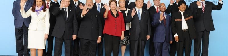 The Prime Minister, Shri Narendra Modi with the BRICS Leaders and...