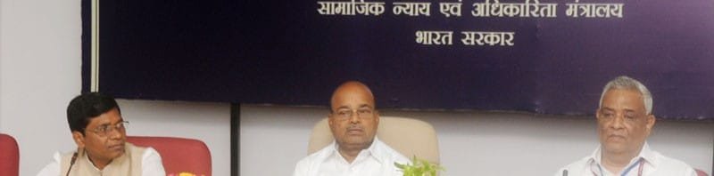 The Union Minister for Social Justice and Empowerment, Shri Thaawar Chand...