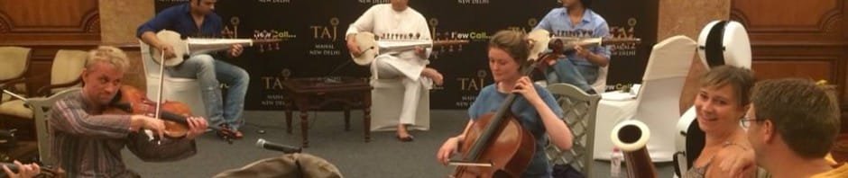 SAROD MAESTRO USTAD AMJAD ALI KHAN COLLABORATES WITH UK ORCHESTRA -HIGHLIGHT BEING A TRIBUTE TO MAHATMA GANDHI