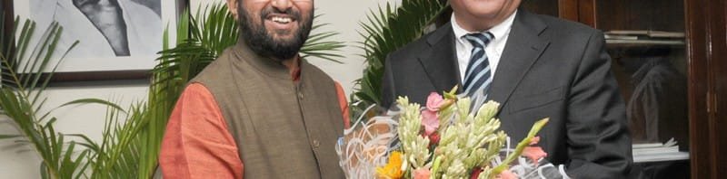 The Vice Chairman of NDRC, China, Mr. Xie Zhenhua meeting the Minister of ...